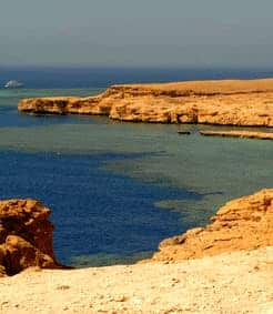 Ras Mohammed National Park A fringing reef along the shore of Egypt's Ras Mohammed National Park